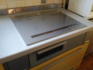 埼玉のキッチン取付け隊　IHヒーターの取替　施工後